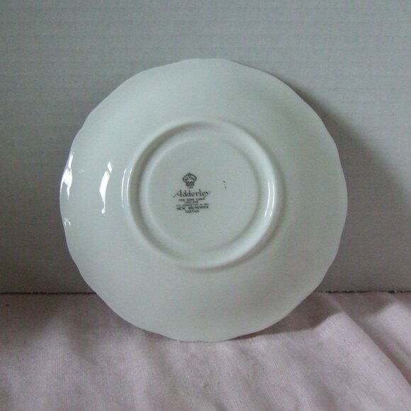 Adderley New Brunswick Canada vintage teacup and saucer tartan bone china 80s - Picture 3 of 11